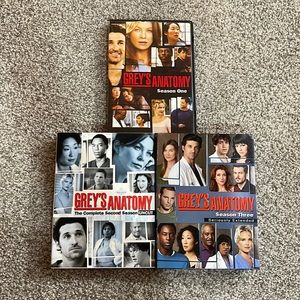 Grey’s Anatomy, Seasons 1-3 DVDS
